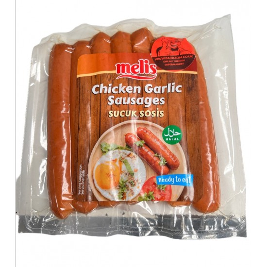 Melis Chicken Garlic Sausage 350 G - TIKLA GELSİN UK - £2.79