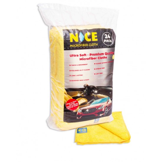 Nice Sarı Bez Mikrofiber 24lü Paket - TIKLA GELSİN UK - £25.99