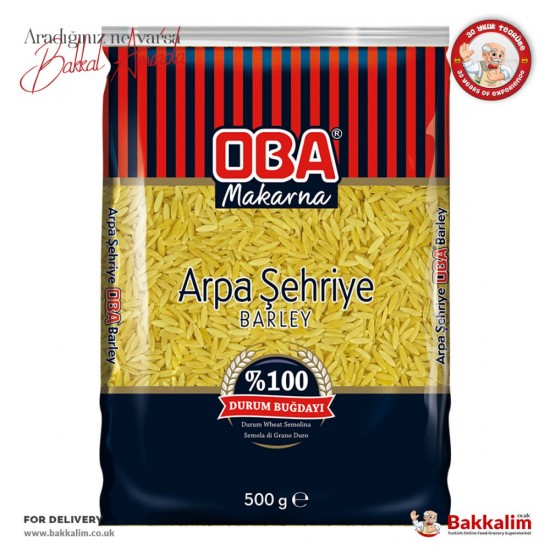 Oba Arpa Sehriye Barley 400 G - TIKLA GELSİN UK - £0.79