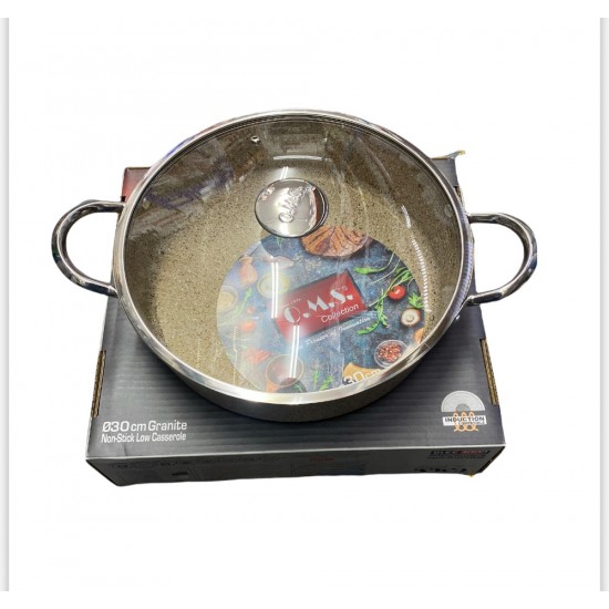 Oms 30cm Rice Granit Casserole - TIKLA GELSİN UK - £36.99