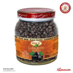 Öncü 1000 Gr 2XS Doğal Siyah Zeytin 