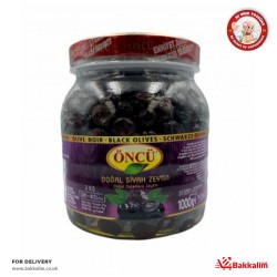 Öncü 1000 Gr 3XS Naturel Doğal Siyah Zeytin  