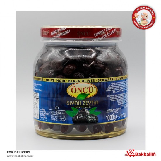 Oncu 1000 Gr Ortaboy Siyah Zeytin - TIKLA GELSİN UK - £5.99