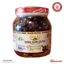 Öncü 1000 Gr Premium Doğal Siyah Zeytin  