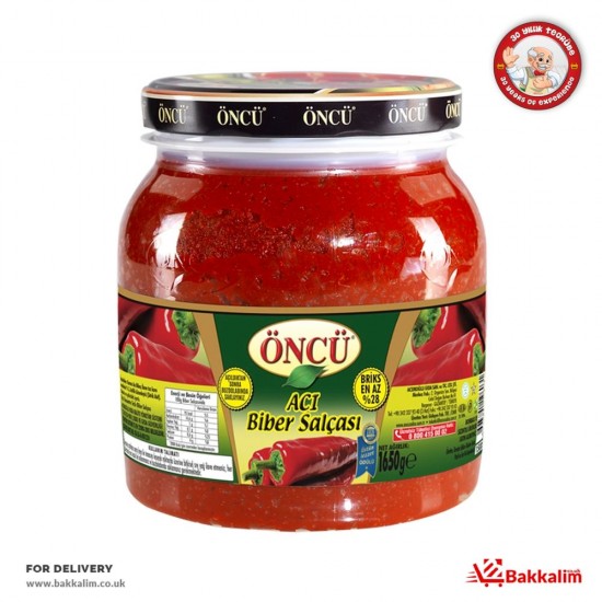 Öncü 1650 Gr Acı Biber Salçası - TIKLA GELSİN UK - £10.99