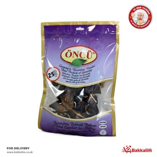 Oncu 25 Pcs Dried Aubergines - TIKLA GELSİN UK - £4.69