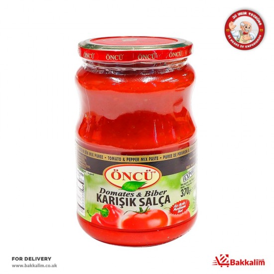 Oncu 370 GrTomato And Pepper Mixed Paste - TIKLA GELSİN UK - £3.39