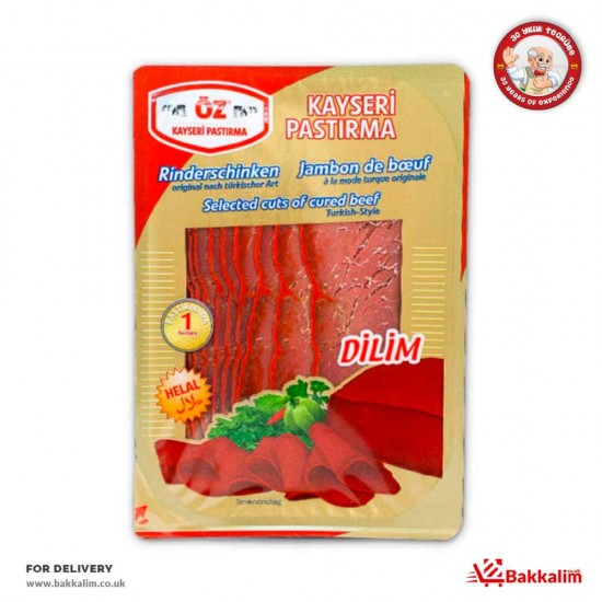 Öz Kayseri 100 Gr Dilim Pastırma - TIKLA GELSİN UK - £6.19