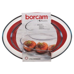 Paşabahçe Borcam 2 Oval Tepsi 