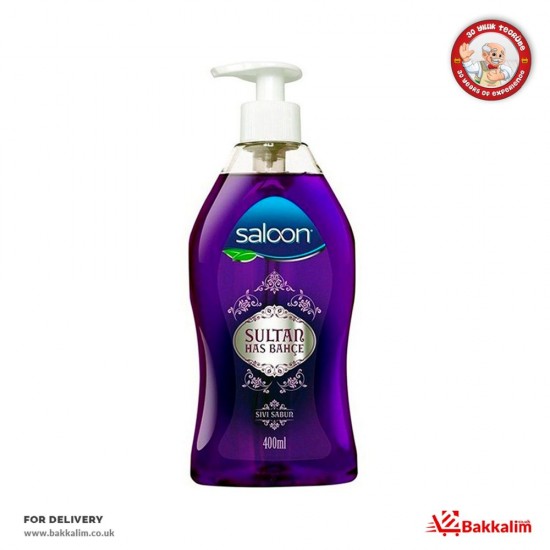 Saloon 400 Ml Sultan Bahçesi Sıvı El Sabunu - TIKLA GELSİN UK - £1.29