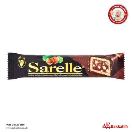 Sarelle 33 Gr  Fındık Ve Bitter Çikolatalı Gofret - TIKLA GELSİN UK - £0.59