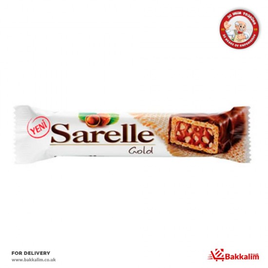 Sarelle 33 Gr  Fındıklı Ve Sütlü Çikolatalı Gofret - TIKLA GELSİN UK - £0.59