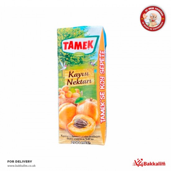 Tamek 200 Ml Apricot Fruit Juice - TIKLA GELSİN UK - £0.39