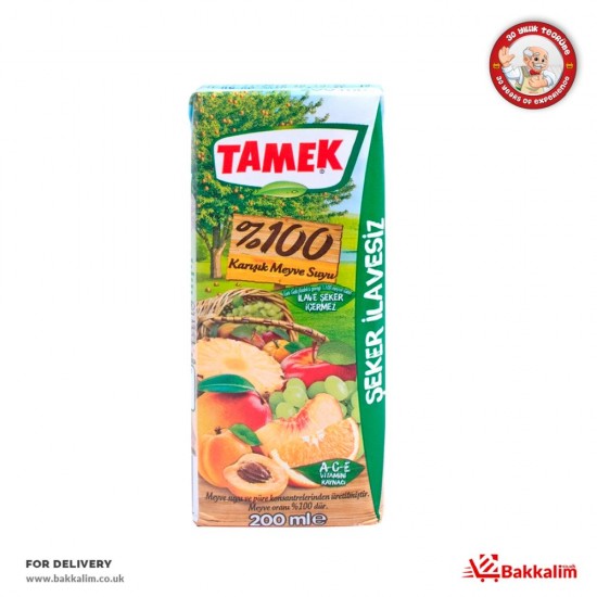 Tamek 200 Ml Mix Fruit Juice - TIKLA GELSİN UK - £0.59