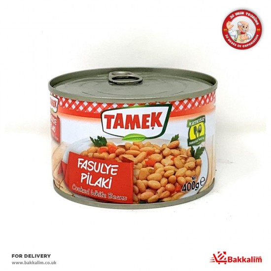 Tamek 400 Gr Cooked White Beans - TIKLA GELSİN UK - £1.89