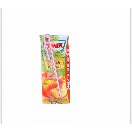 Tamek Peach Fruit Juice 200ml - TIKLA GELSİN UK - £0.59