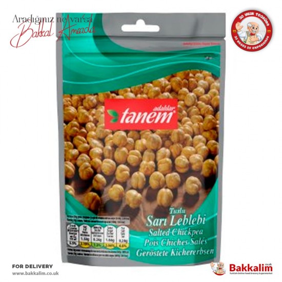 Tanem 150 G Yellow Chickpeas Salted And Roasted - TIKLA GELSİN UK - £1.39