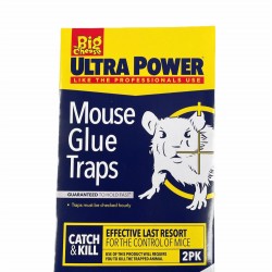 The Big Cheese Mouse Glue Traps 2 Pack 