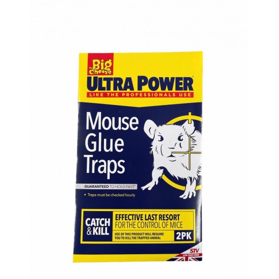 The Big Cheese Mouse Glue Traps 2 Pack - TIKLA GELSİN UK - £3.49