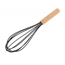 Tohana Bamboo Handle Silicone Whisk