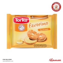 Torku 244 Gr 4 Adet Muz Kremalı Sandviç Bisküvi