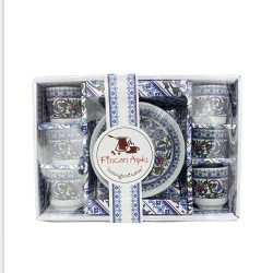 Turkish Authentic 6 Turkish Coffea Set