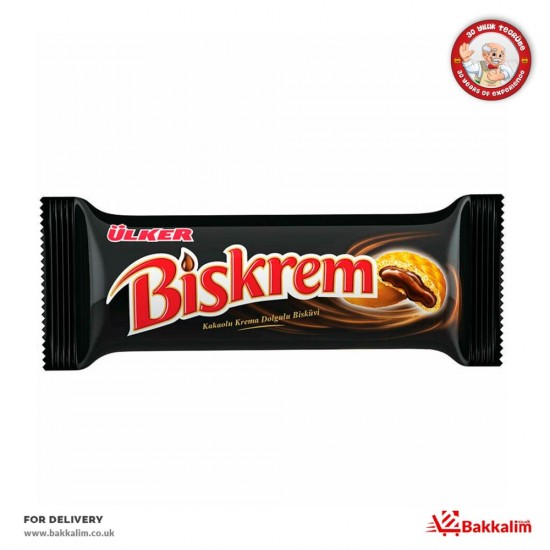 Ülker 100 Gr Biskrem Kakaolu Krema  Dolgulu Bisküvi - TIKLA GELSİN UK - £0.59