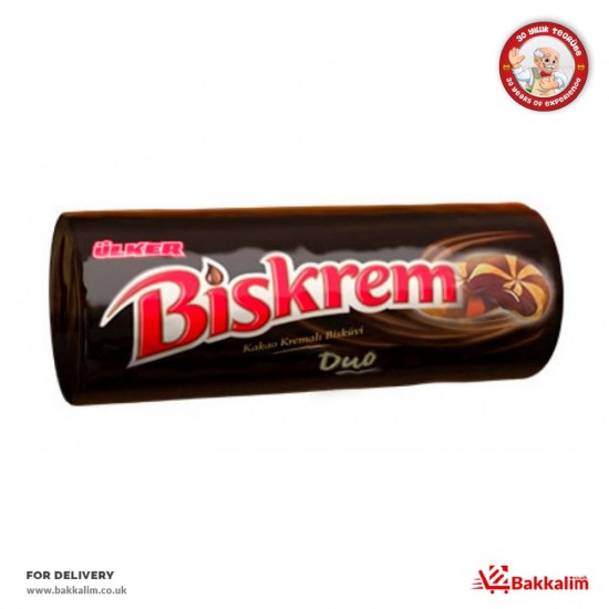 Ulker 130 Gr Biskrem Duo With Cocoa Cream Filling - TIKLA GELSİN UK - £1.09