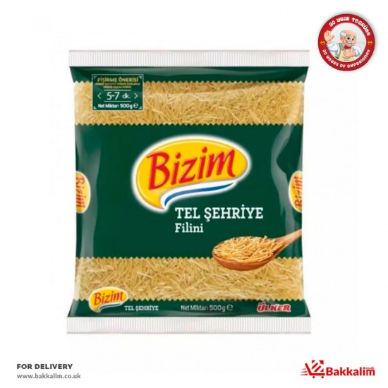 Ulker Bizim 500 Gr Vermicelli Pasta - TIKLA GELSİN UK - £1.19