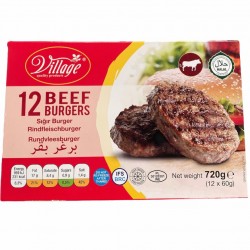 Village 12 Beef Burger 720g