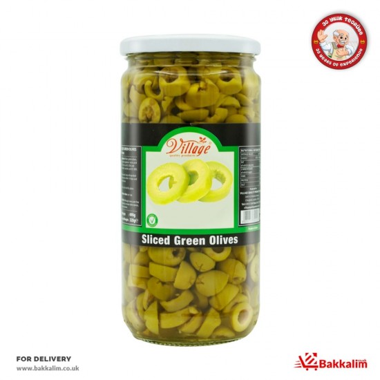 Village  690 Gr Dilimli Yeşil Zeytin - TIKLA GELSİN UK - £1.99