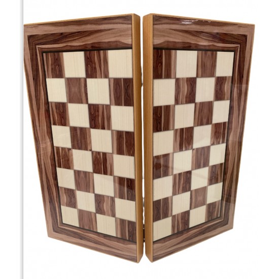 Walnut Backgammon Grade A - TIKLA GELSİN UK - £19.99