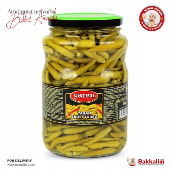 Yaren Hot Pepper Pickles N 2850 G - TIKLA GELSİN UK - £10.99