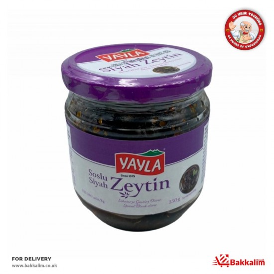 Yayla 250 Gr Soslu Siyah Zeytin - TIKLA GELSİN UK - £2.99