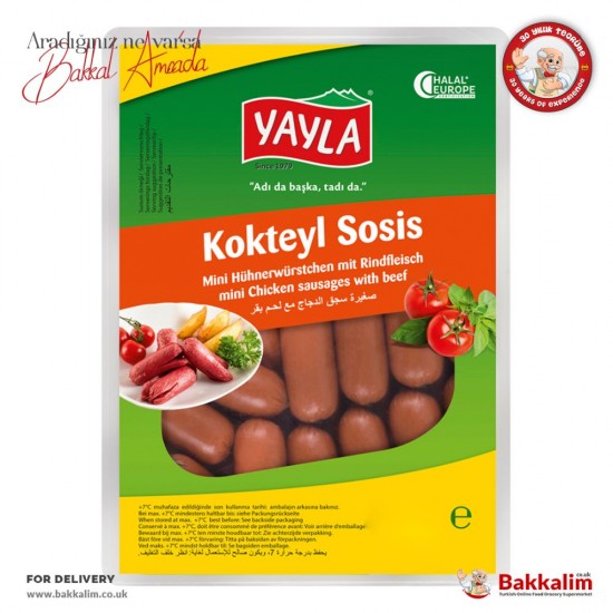 Yayla Cocktail Sausage 350 G - TIKLA GELSİN UK - £4.69