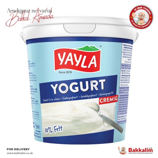 Yayla Süzme Yoğurt 10 Yağlı 1000 Gr - TIKLA GELSİN UK - £4.29