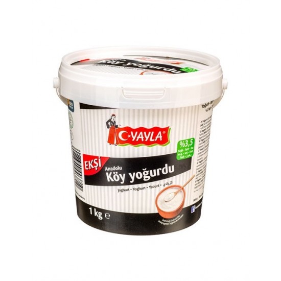 Yayla Village Yoghurt 3 Percent Fat 1000 G - TIKLA GELSİN UK - £3.69