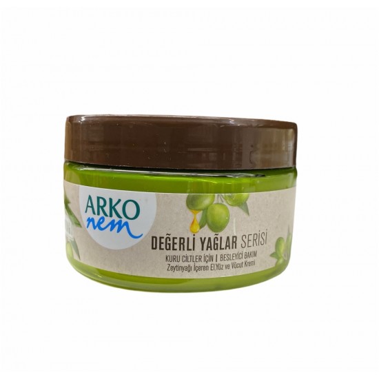 Arko 250ml Olive Oil Hand And Face Cream - TIKLA GELSİN UK - £3.39