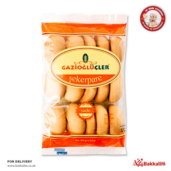 Gazioğlu 230 Gr Üçler Sade Şekerpare - TIKLA GELSİN UK - £1.19