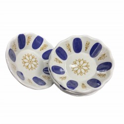 Turkish Tea Cup Coaster Blue X6