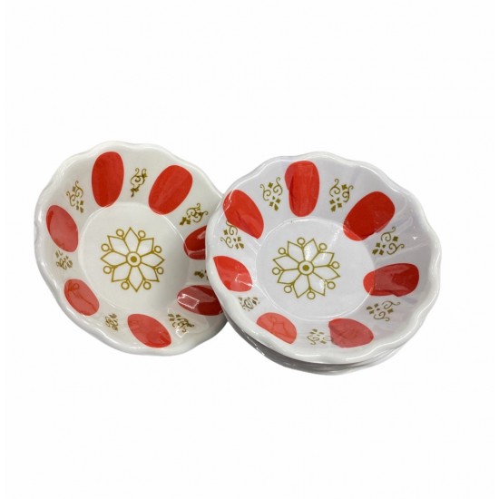 Turkish Tea Cup Coaster Red X6 - TIKLA GELSİN UK - £3.99