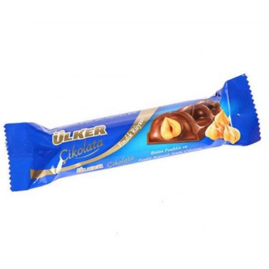 Ulker Milk Chocolate With Hazelnut And Hazelnut Cream 40gr - TIKLA GELSİN UK - £1.09